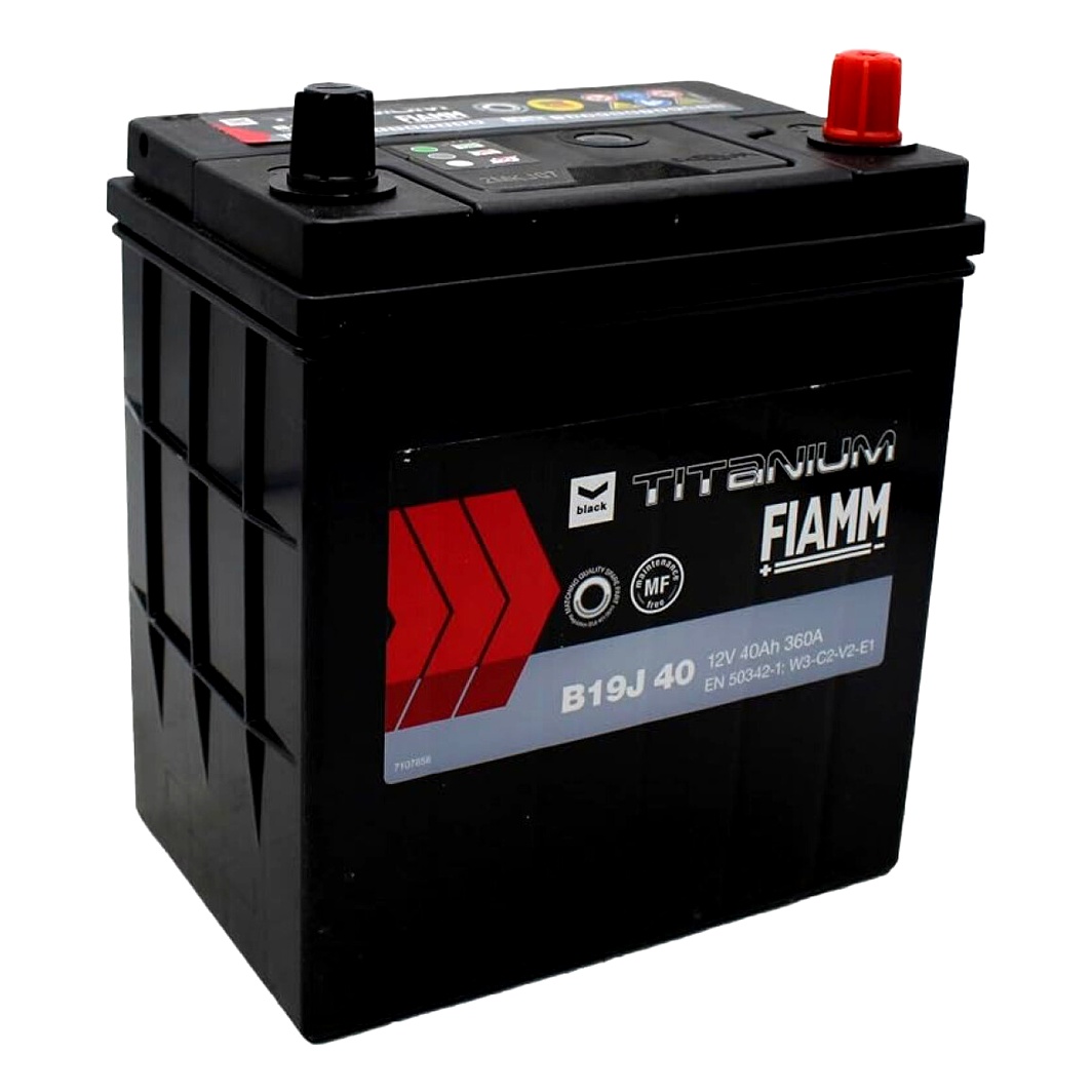 Акумулятор FIAMM Titanium Black 12V 40Ah 360A R+ 7907095 - zapix