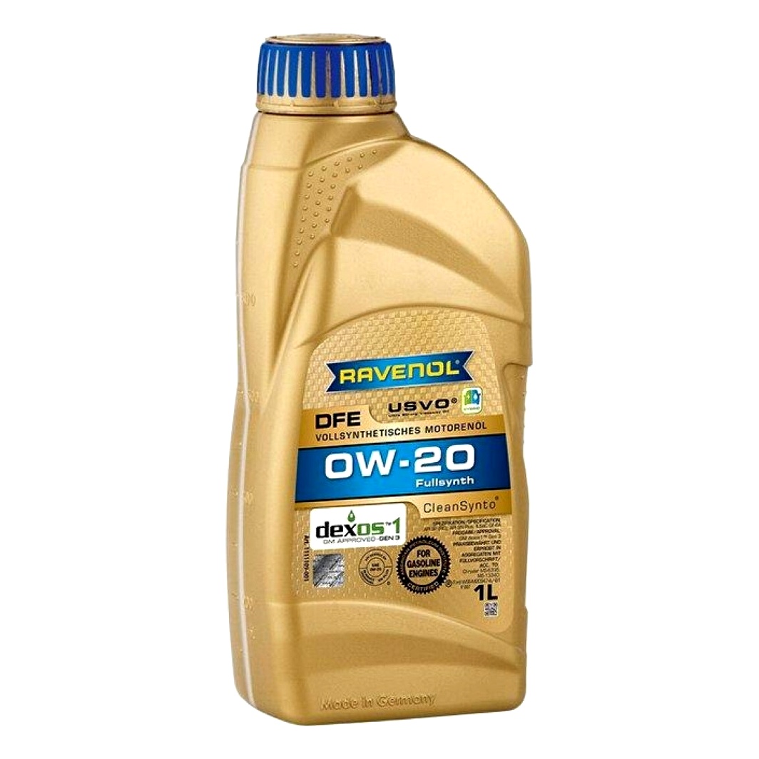 Моторна олива RAVENOL DFE 0W-20 1 л (1111109001) - zapix