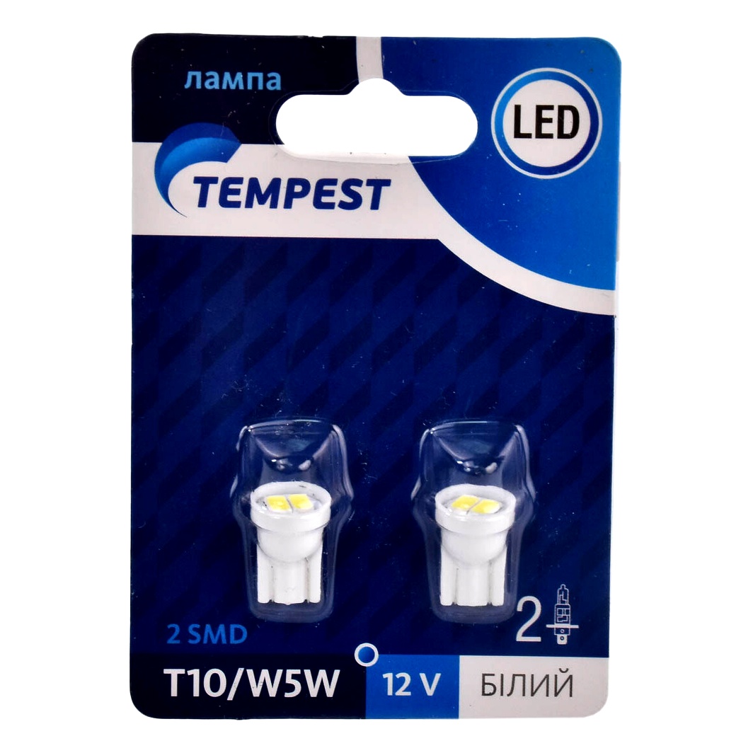 Автолампа LED (світлодіодна) TEMPEST T10 12V TP210T1012V - zapix