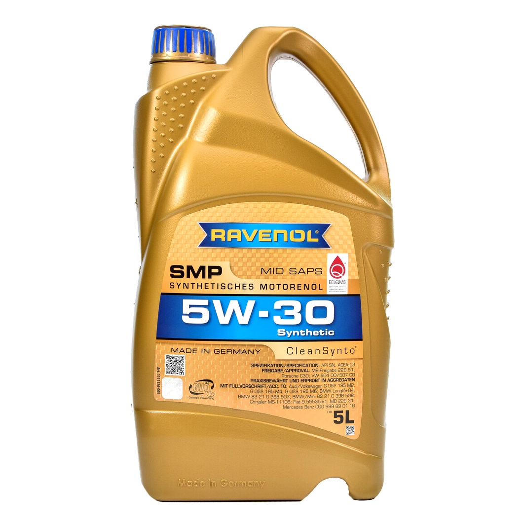 Моторное масло RAVENOL SMP 5W-30 5 л (11111265) - zapix