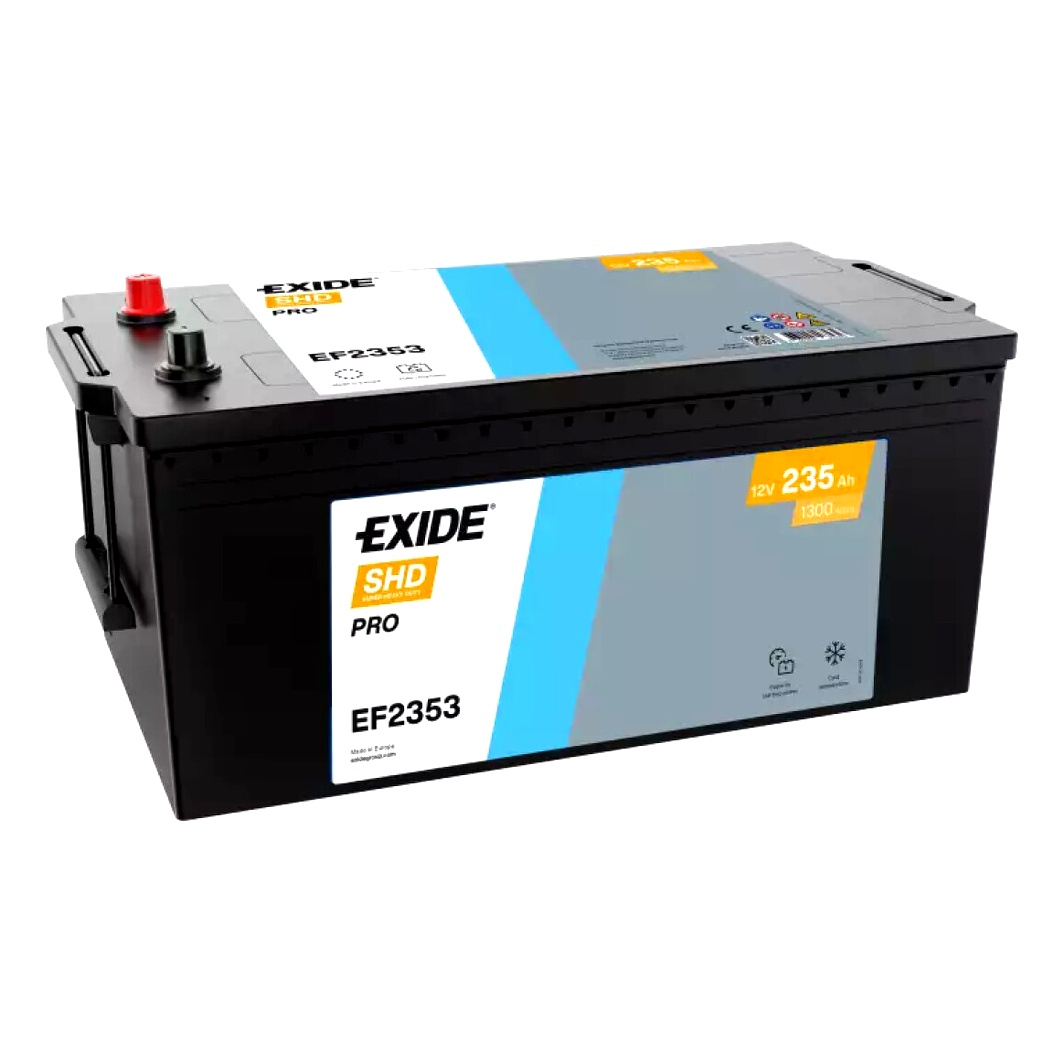 Акумулятор EXIDE SHD Pro 12V 235Ah 1300A L+ EF2353 - zapix