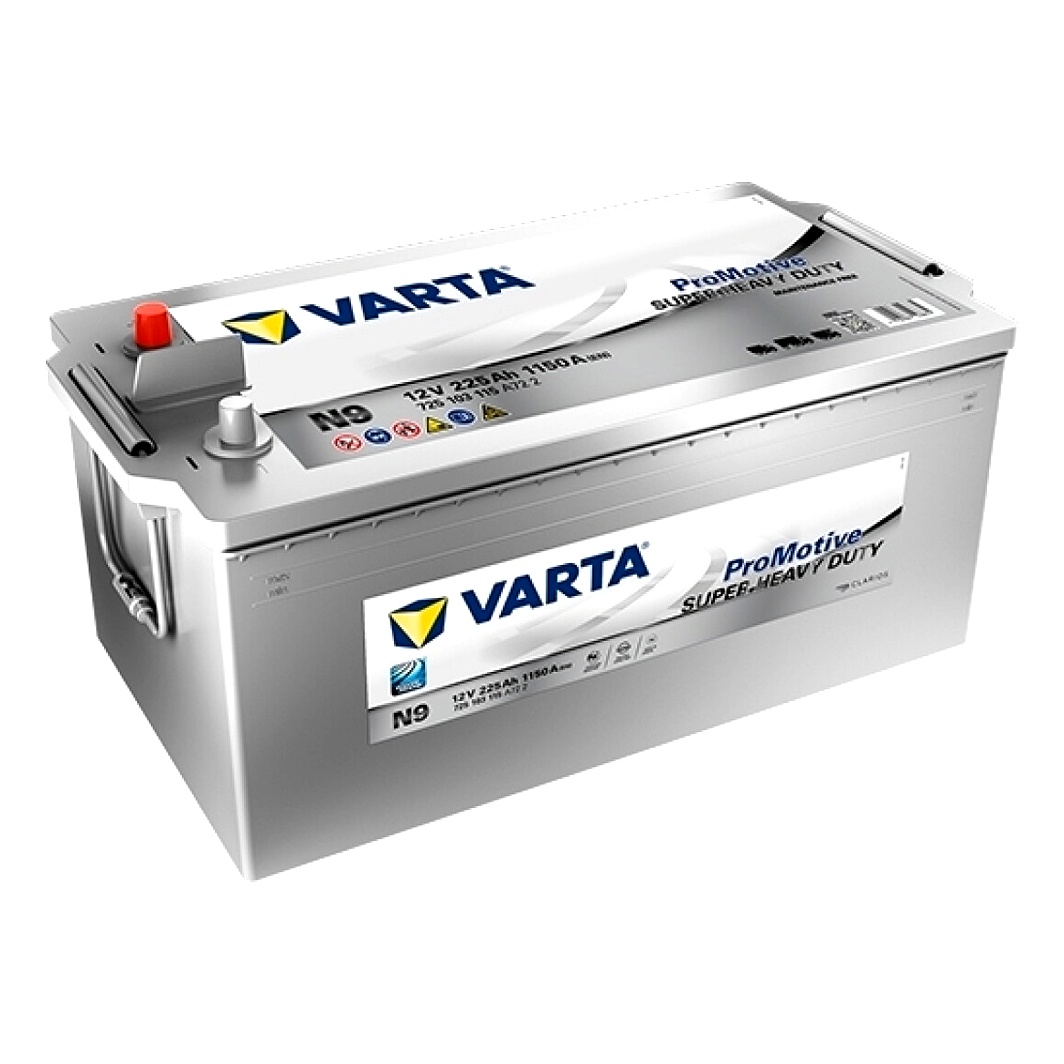 Акумулятор VARTA ProMotive Super Heavy Duty 12V 225Ah 1150A L+ 725103115 - zapix