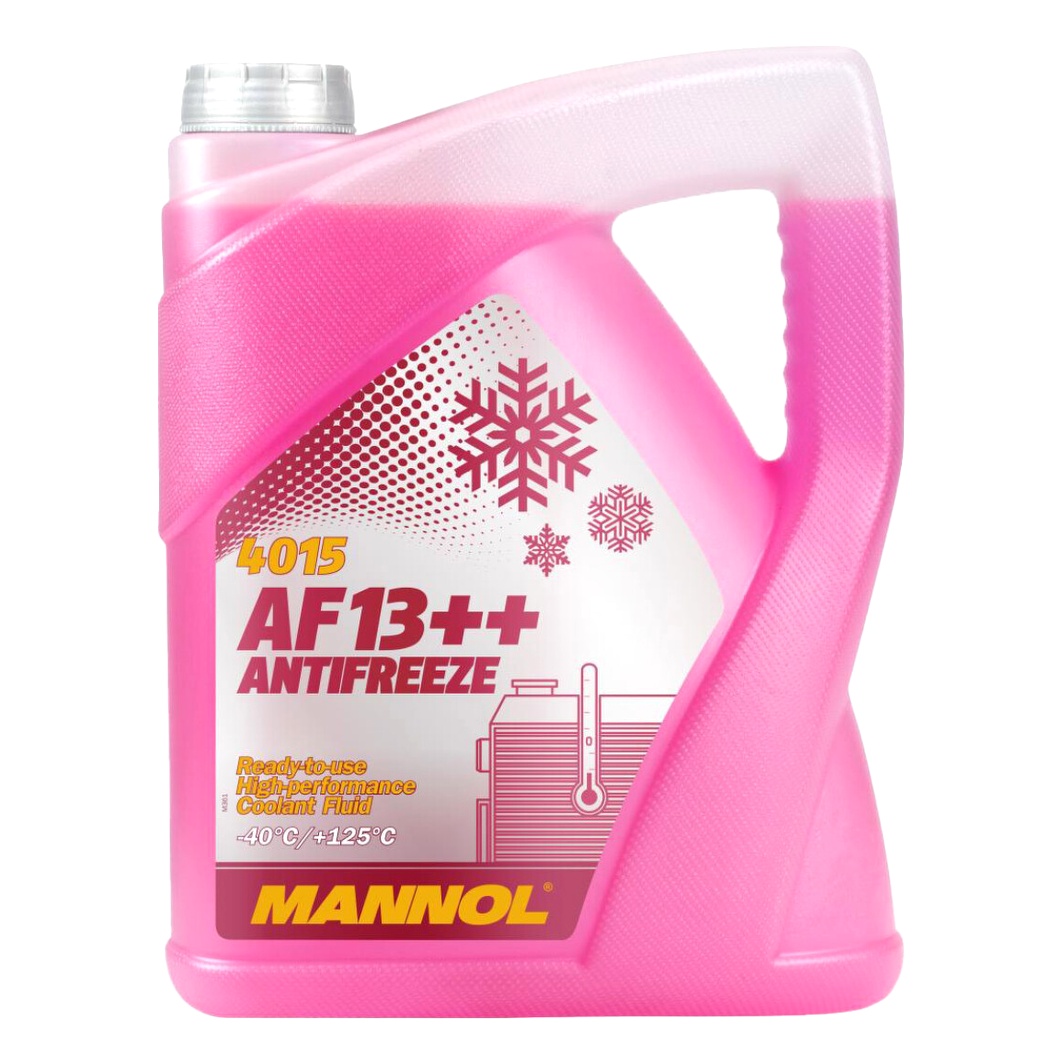 Готовий антифриз MANNOL AF13++ High-performance фіолетовий G13 -40 °C 5 л (MN40155) - zapix