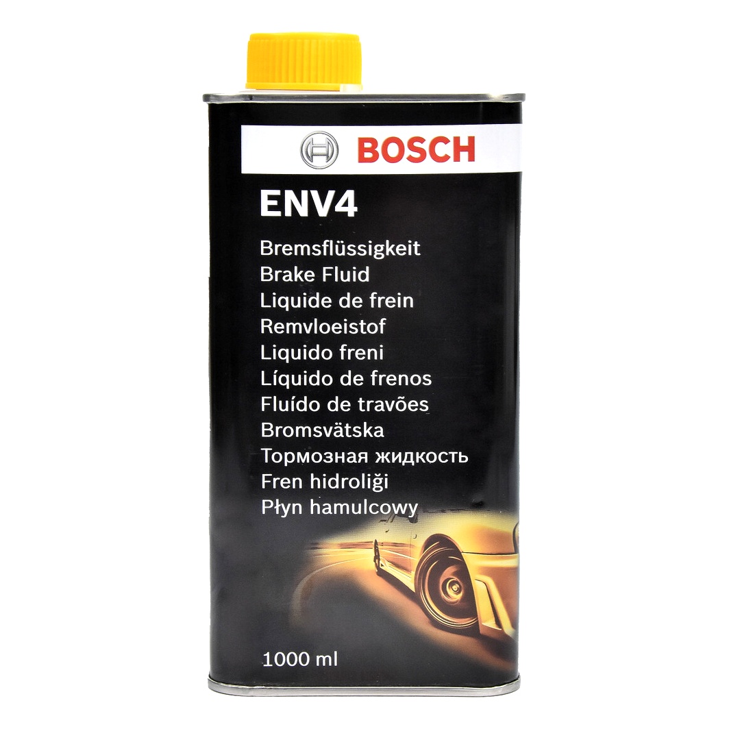 Гальмівна рідина BOSCH DOT 4 / DOT 5.1 ENV4 метал 1 л 1987479202 - zapix