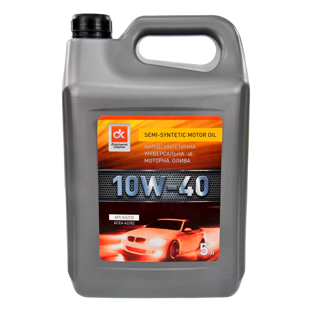 Моторна олива ДОРОЖНЯ КАРТА SG/CD 10W-40 5 л (4102871244) - zapix