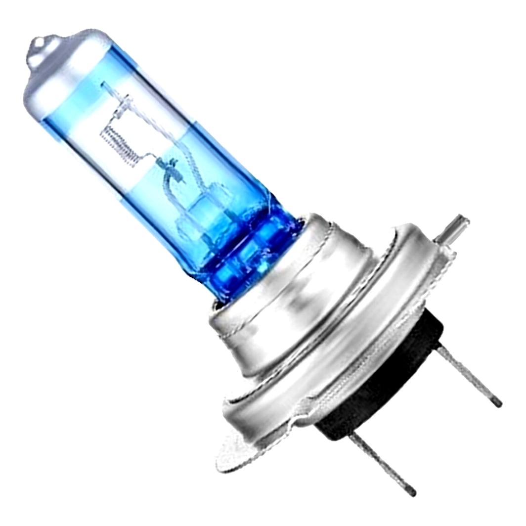 Автолампа галогенова STARLINE H7 PX26d 55W 12V прозоро-блакитна 9999823 - zapix
