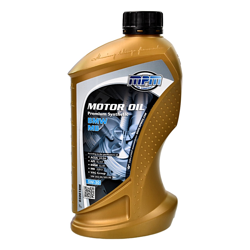 Моторное масло MPM Premium Synthetic BMW / MB 5W-30 1 л (05001BM) - zapix