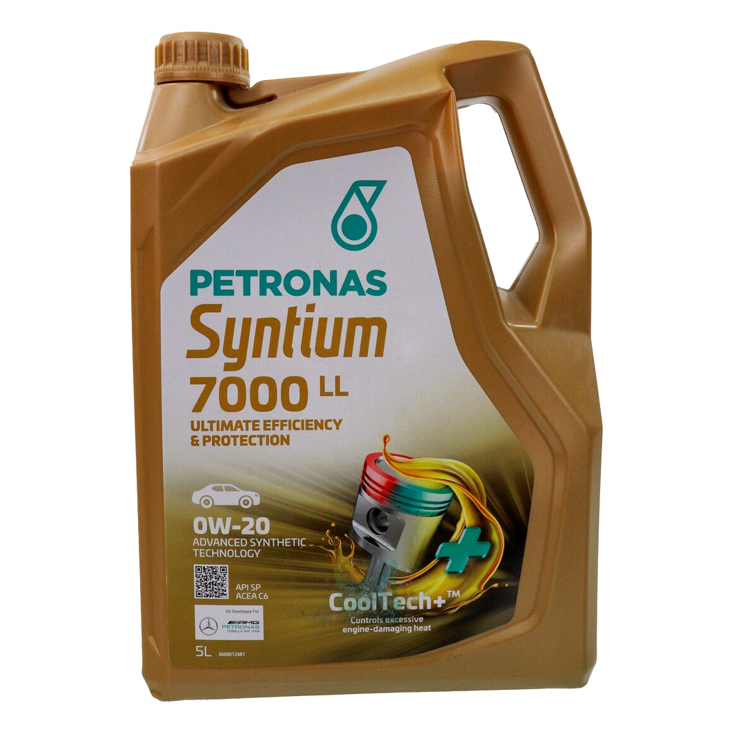 Моторное масло PETRONAS Syntium 7000 LL 0W-20 5 л (70719M12EU) - zapix