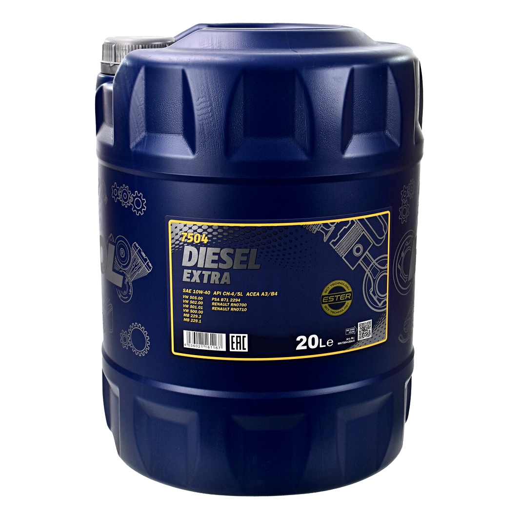 Моторное масло MANNOL Diesel Turbo 5W-40 10 л (MN790410) - zapix