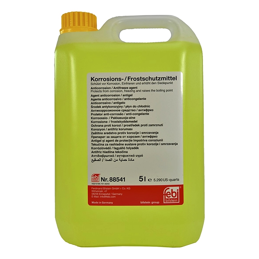 Концентрат антифризу FEBI BILSTEIN жовтий G11 5 л (88541) - zapix