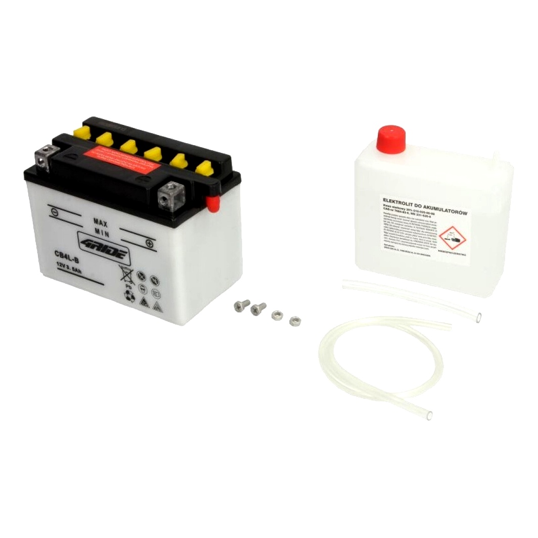 Акумулятор 4RIDE 12V 4Ah 56A R+ CB4LB - zapix