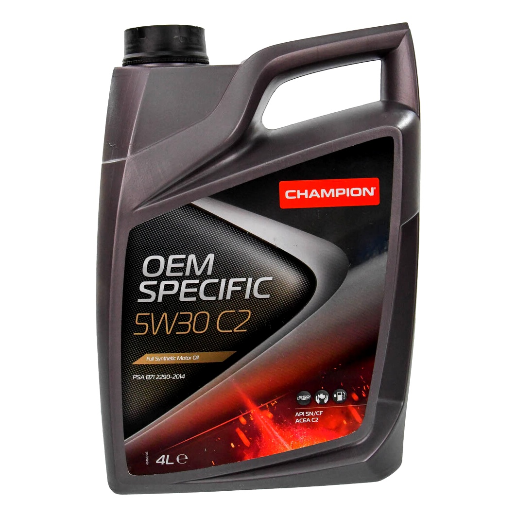 Моторное масло CHAMPION OEM Specific C2 5W-30 4 л (8209710) - zapix
