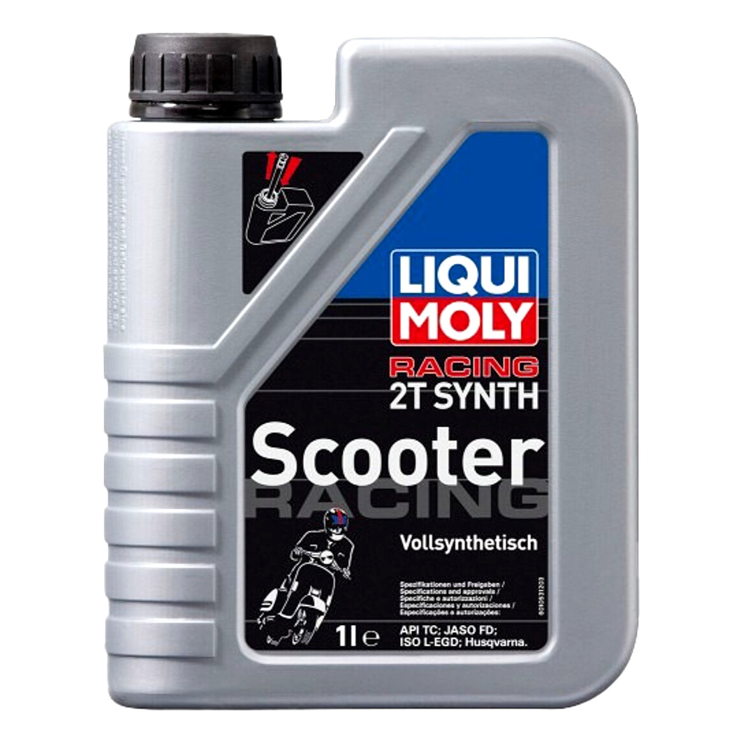 Моторное масло LIQUI MOLY Scooter Street Race 2T синтетическое 1 л 1053 - zapix