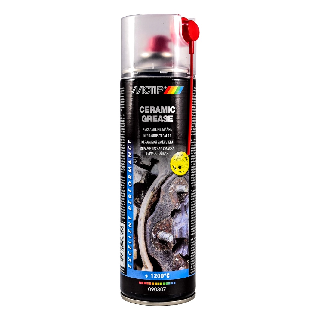 Смазка керамическая MOTIP Ceramic Grease для узлов трения 500 мл (090307) - zapix