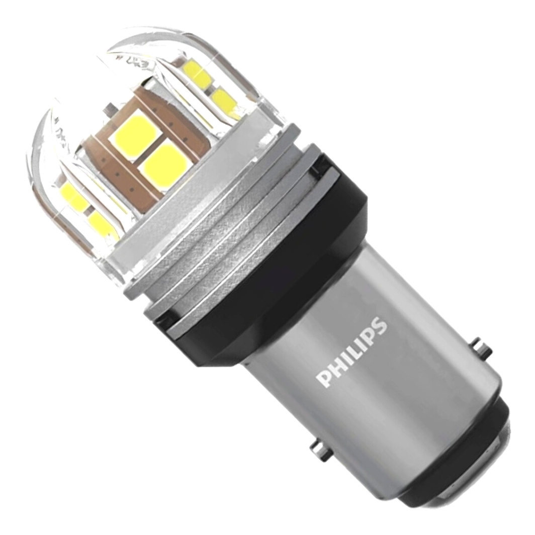 Автолампа LED (светодиодная) PHILIPS Ultinon Pro7000 P21/5W BAY15d 0.9W 12V белая 11499CU70X2 - zapix