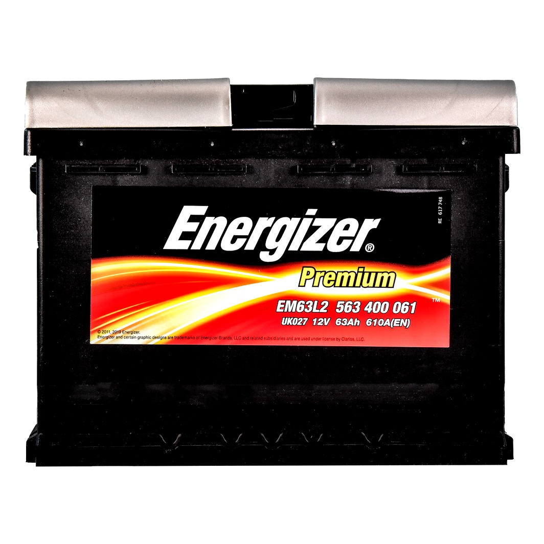 Акумулятор ENERGIZER Premium 12V 63Ah 610A R+ 563400061 - zapix