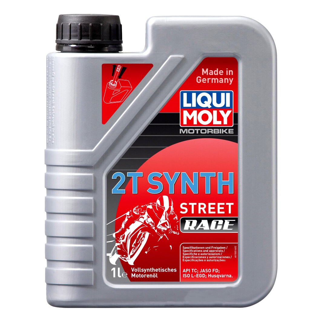 Моторное масло LIQUI MOLY Street Race 2T синтетическое 1 л 3980 - zapix