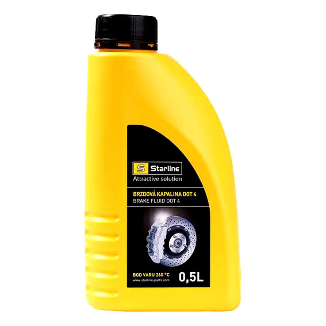 Гальмівна рідина STARLINE DOT 4 ABS пластик 0.5 л ACST028 - zapix