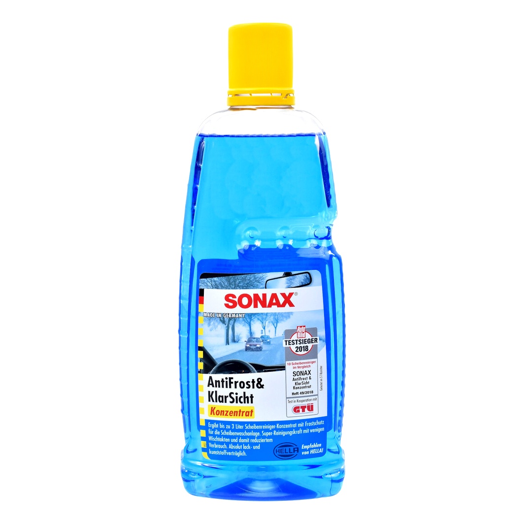 Омивач скла концентрат зимовий -60°С SONAX AntiFrost&KlarSicht 1 л 332300 - zapix