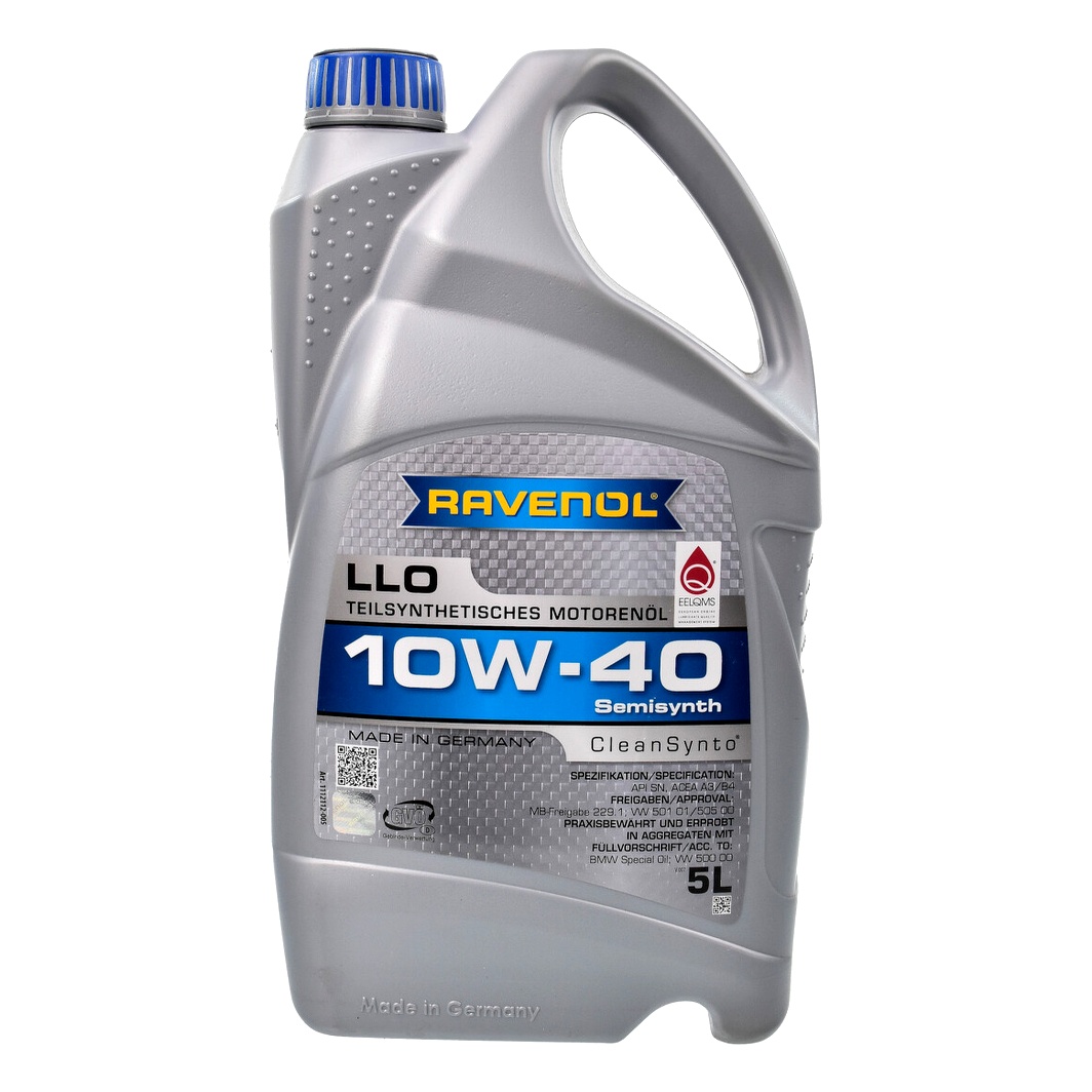 Моторное масло RAVENOL LLO 10W-40 5 л (11121125) - zapix