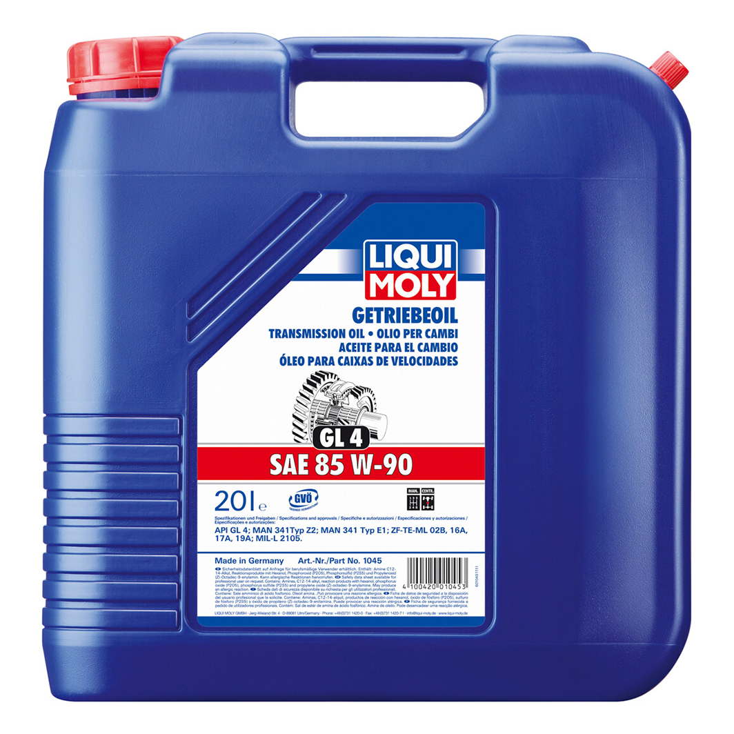 Трансмиссионное масло LIQUI MOLY GL-4 85W-90 20 л 1045 - zapix