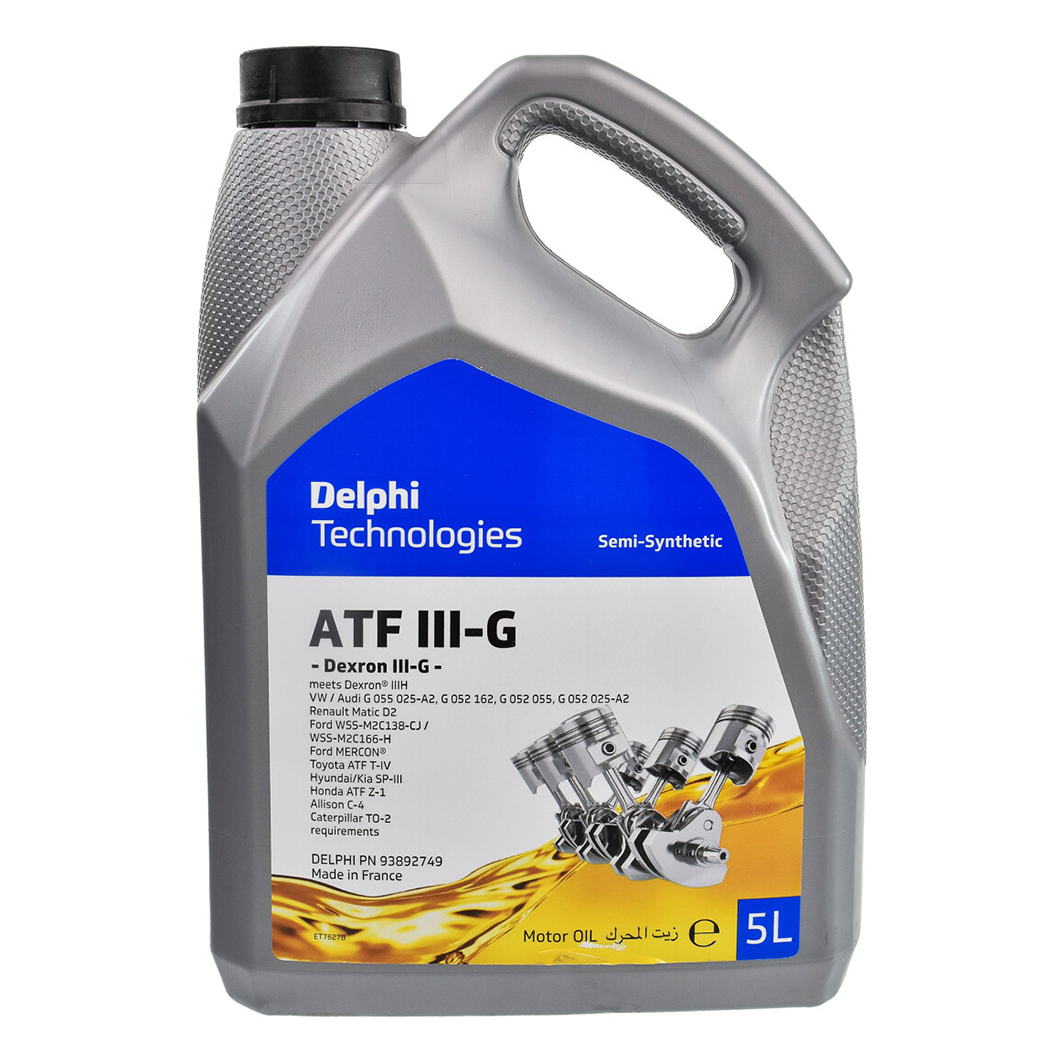 Трансмісійна олива DELPHI ATF Dexron III-G 5 л 93892749 - zapix