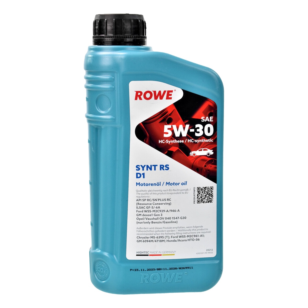Моторное масло ROWE Synt RS D1 5W-30 1 л (20212001099) - zapix