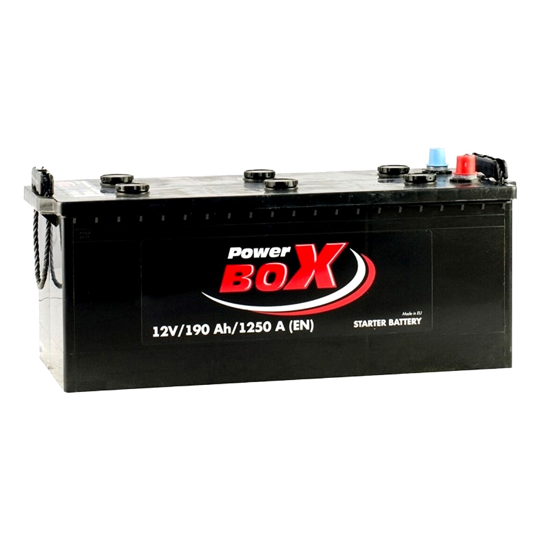 Акумулятор POWERBOX Starter 12V 190Ah 1250A L+ SLF19000 - zapix