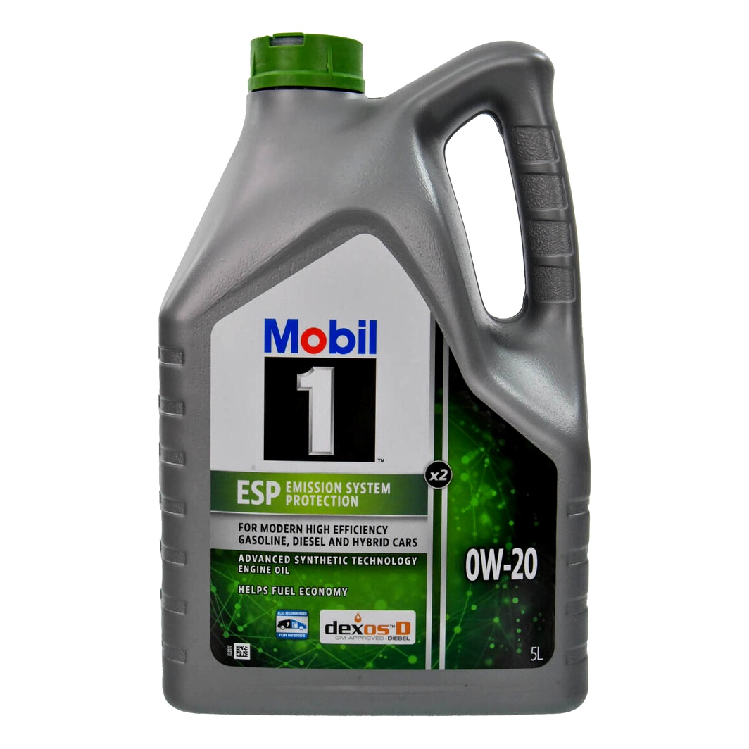 Моторное масло MOBIL 1 ESP X2 0W-20 5 л (153685) - zapix