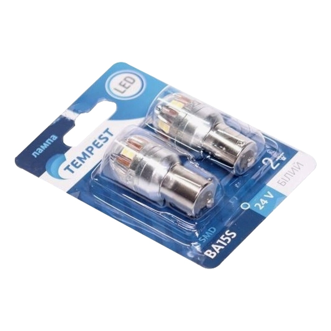 Автолампа LED (светодиодная) TEMPEST BA15s 24V TMPLX17S2524 - zapix