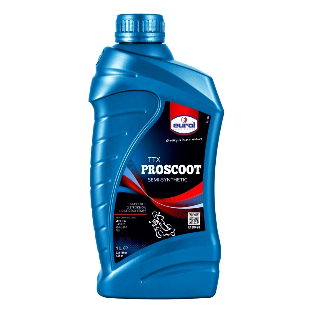 Моторное масло EUROL TTX ProScoot 2T полусинтетическое 1 л 001771 - zapix