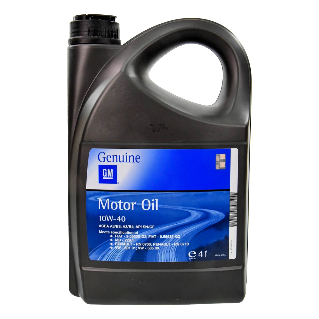 Моторна олива GM Semi Synthetic 10W-40 4 л (93165215) - zapix