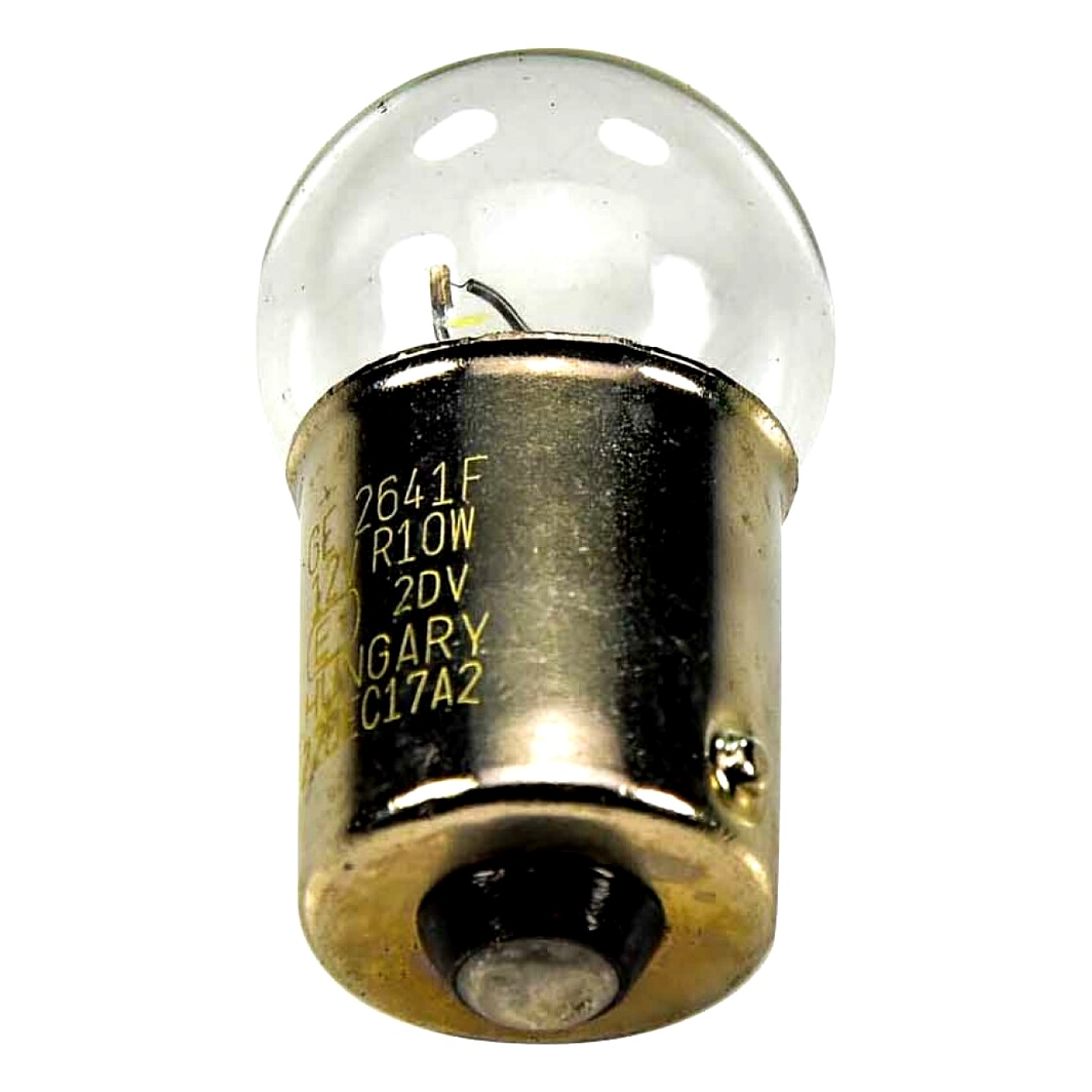 Автолампа розжарювання GENERAL ELECTRIC Basic R10W BA15s 10W 12V прозора 2641 - zapix