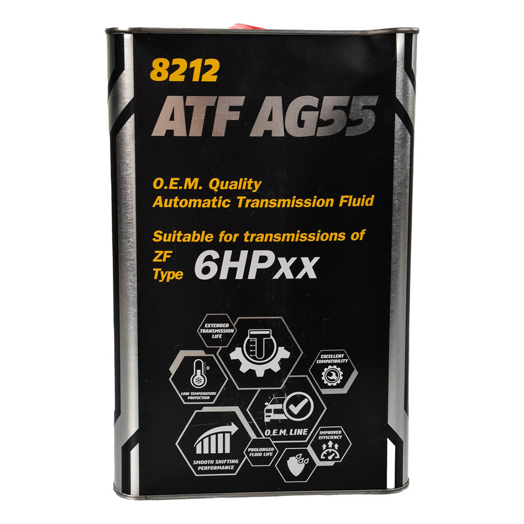 Трансмиссионное масло MANNOL ATF AG55 (Metal) 4 л MN82124ME - zapix