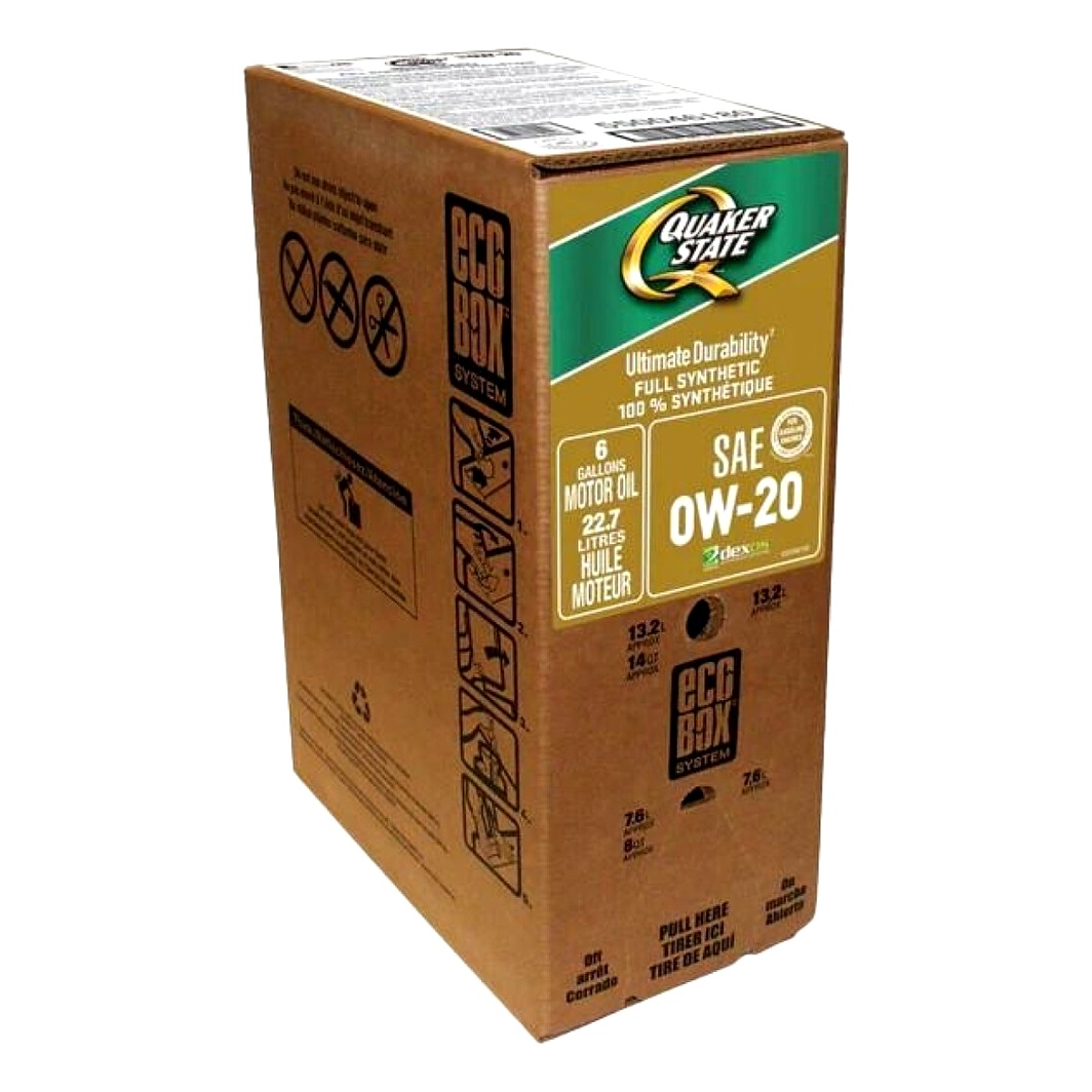 Моторна олива QUAKER STATE Ultimate Durability 0W-20 22.71 (box) л (550046180) - zapix