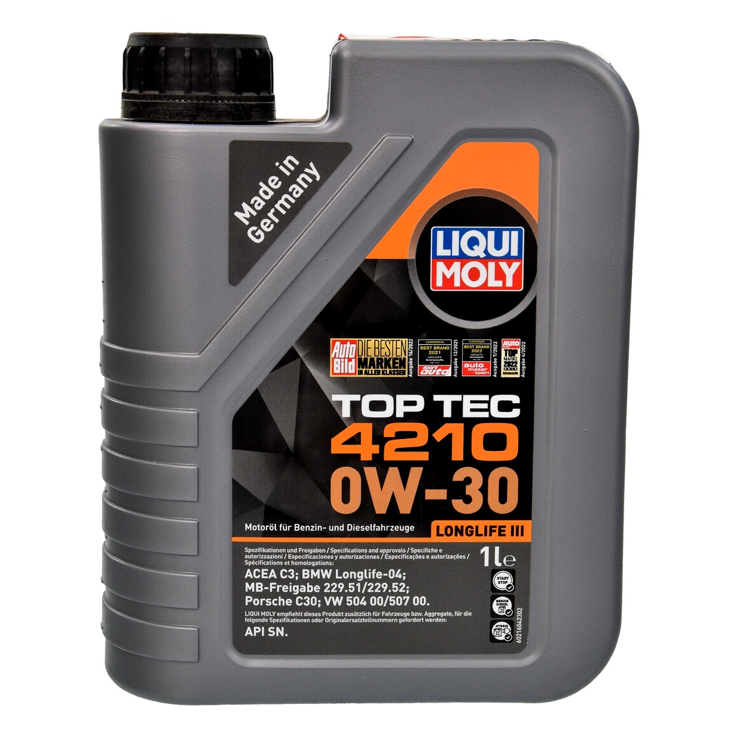 Моторное масло LIQUI MOLY Top Tec 4210 0W-30 1 л (21604) - zapix