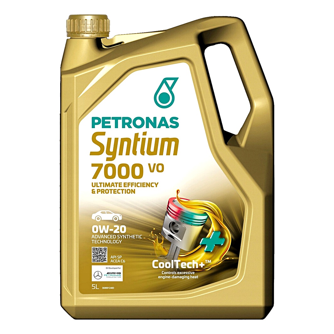 Моторна олива PETRONAS Syntium 7000 VO 0W-20 5 л (70721M12EU) - zapix