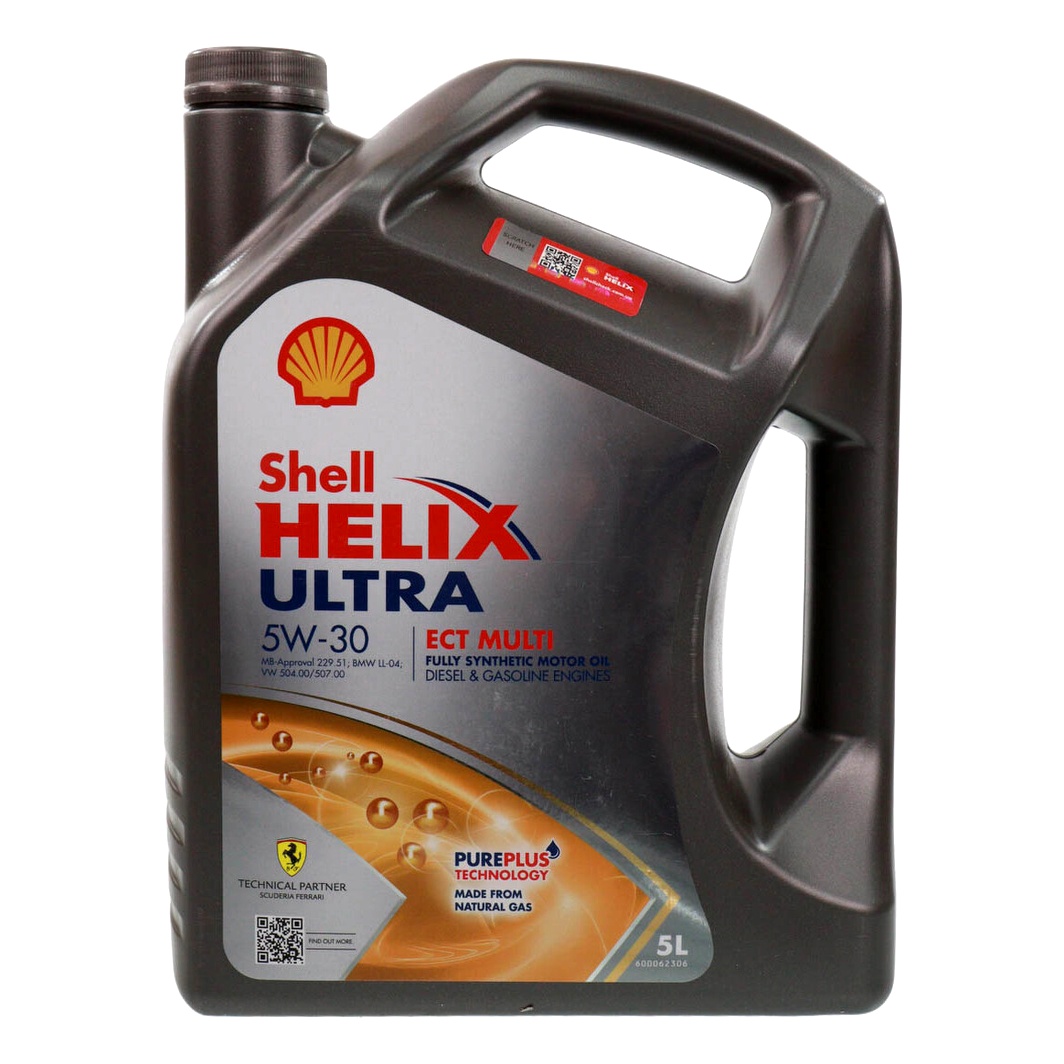 Моторное масло SHELL Helix Ultra ECT MULTI 5W-30 5 л (513892) - zapix
