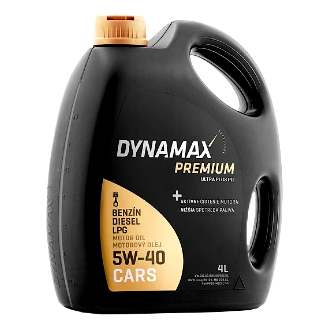 Моторна олива DYNAMAX Premium Ultra Plus PD 5W-40 4 л (501600) - zapix
