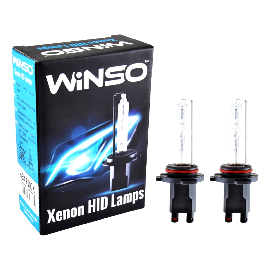 Автолампа ксенонова WINSO HB4 P22d 35W 85V прозора 796600 - zapix