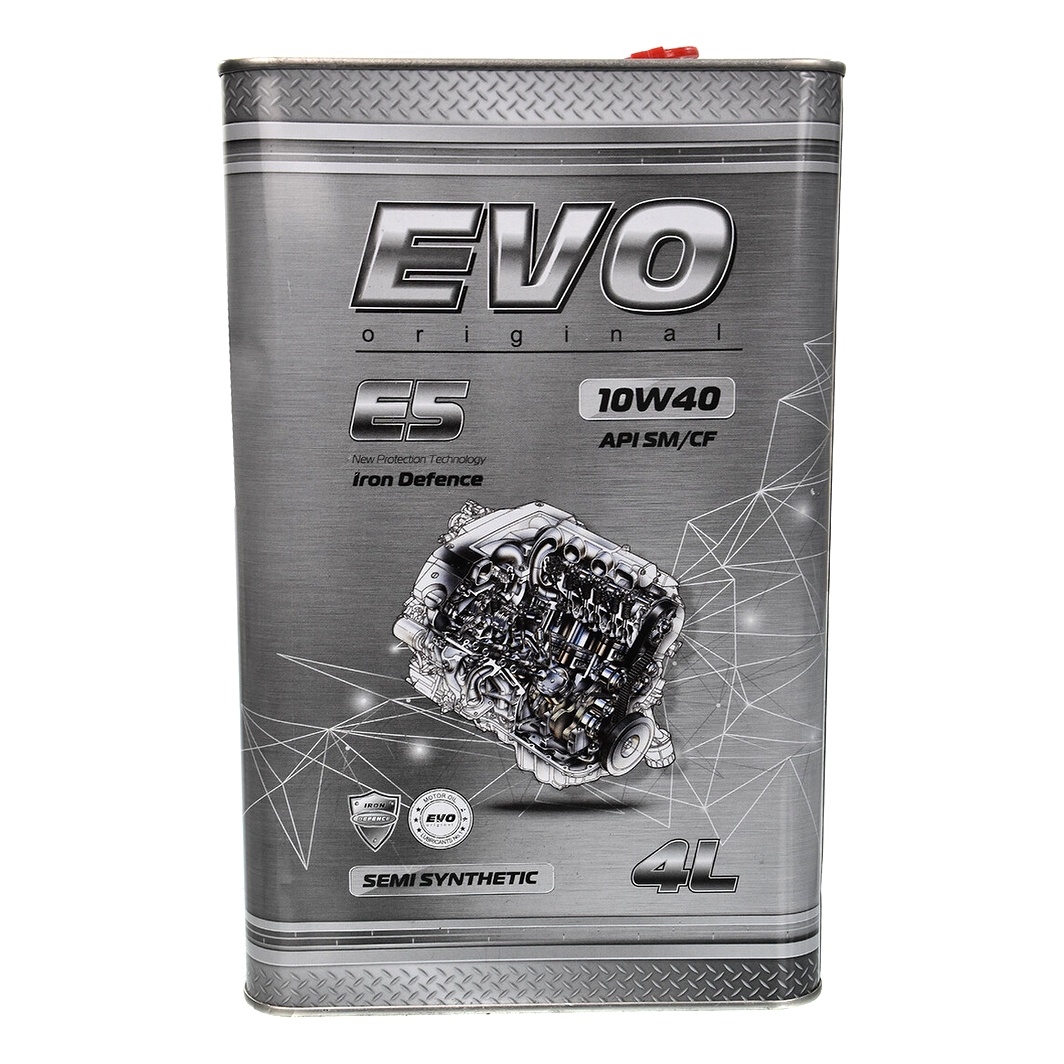 Моторна олива EVO E5 10W-40 4 л (EVOE510W404L) - zapix