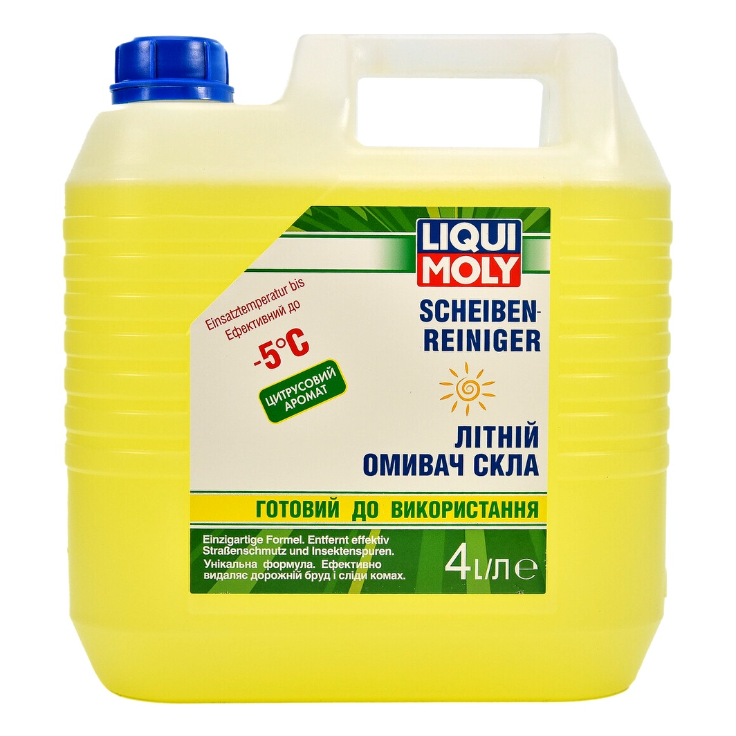 Омивач скла готовий літній -5°С LIQUI MOLY цитрусовий 4 л 36002 - zapix