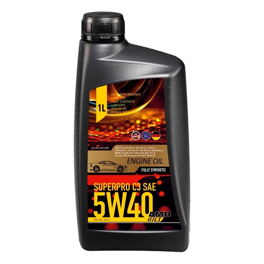 Моторна олива AMB SuperPro C3 5W-40 1 л (3311) - zapix