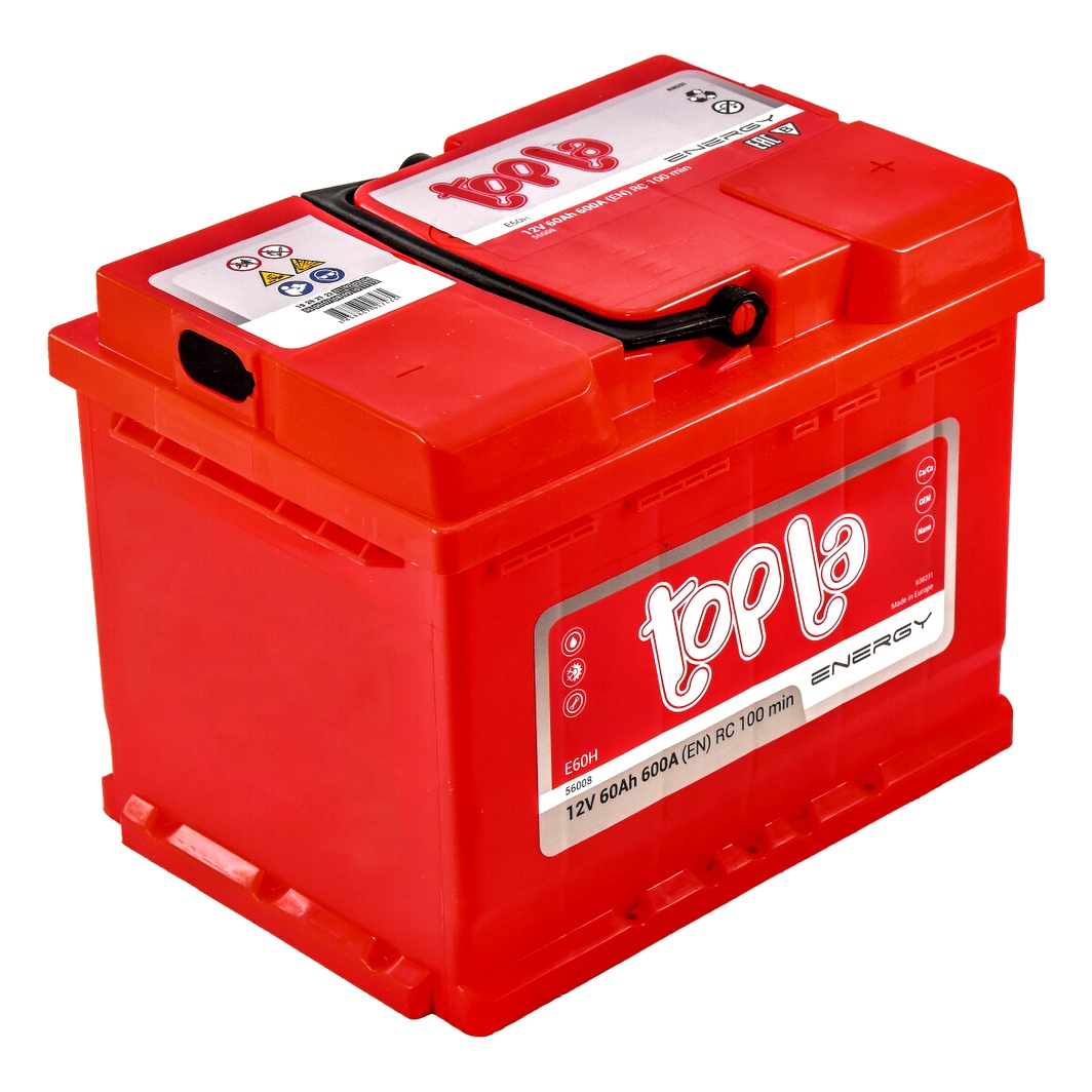 Акумулятор TOPLA Energy 12V 60Ah 600A R+ 108060 - zapix
