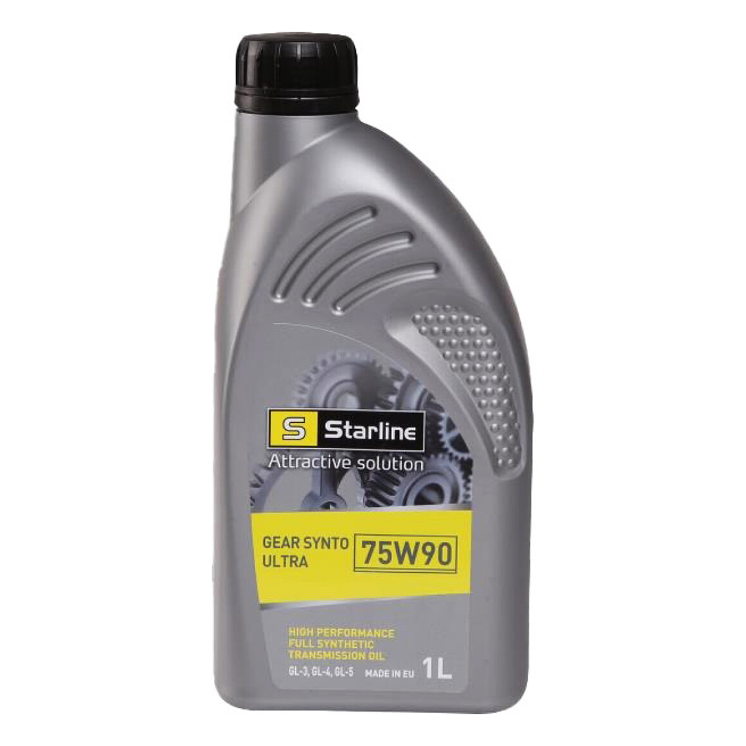 Трансмиссионное масло STARLINE Gear Synto Ultra GL-3 / 4 / 5 75W-90 1 л NASU1 - zapix