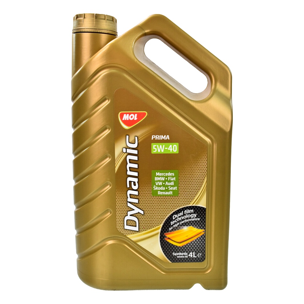 Моторное масло MOL Dynamic Prima 5W-40 4 л (13301138) - zapix
