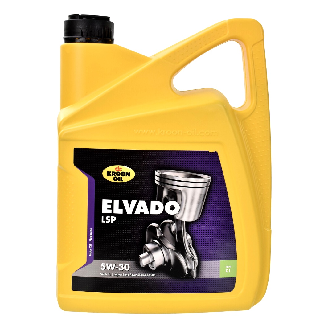 Моторное масло KROON OIL Elvado LSP 5W-30 5 л (33495) - zapix