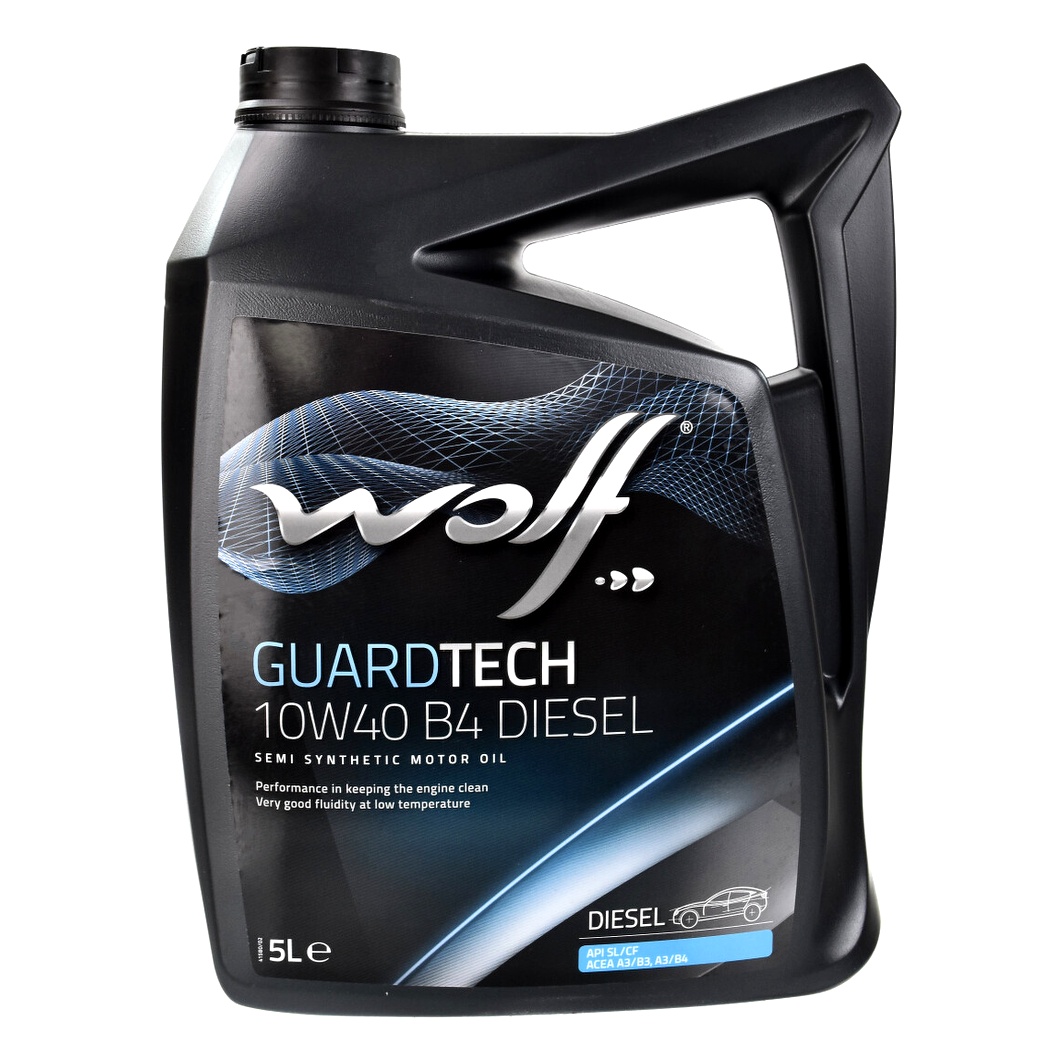 Моторное масло WOLF Guardtech B4 Diesel 10W-40 5 л (8303913) - zapix