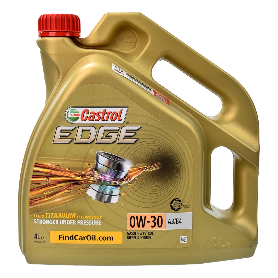 Моторное масло CASTROL EDGE A3/B4 0W-30 4 л (15334C) - zapix