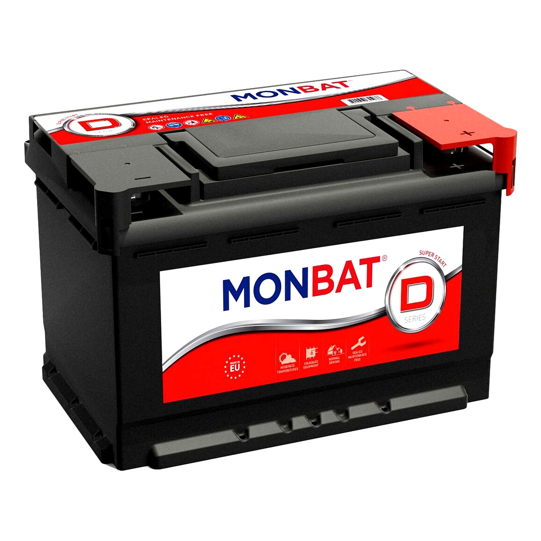 Акумулятор MONBAT Dynamic 12V 60Ah 600A R+ DN60MP - zapix
